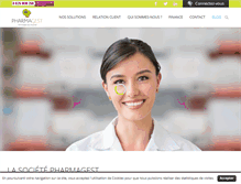 Tablet Screenshot of pharmagest.com